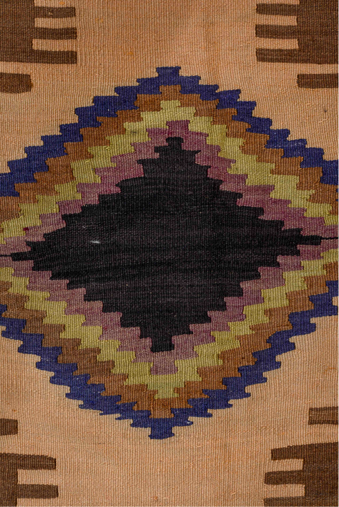 Antique Kilim Area Rug (7' x 17')
